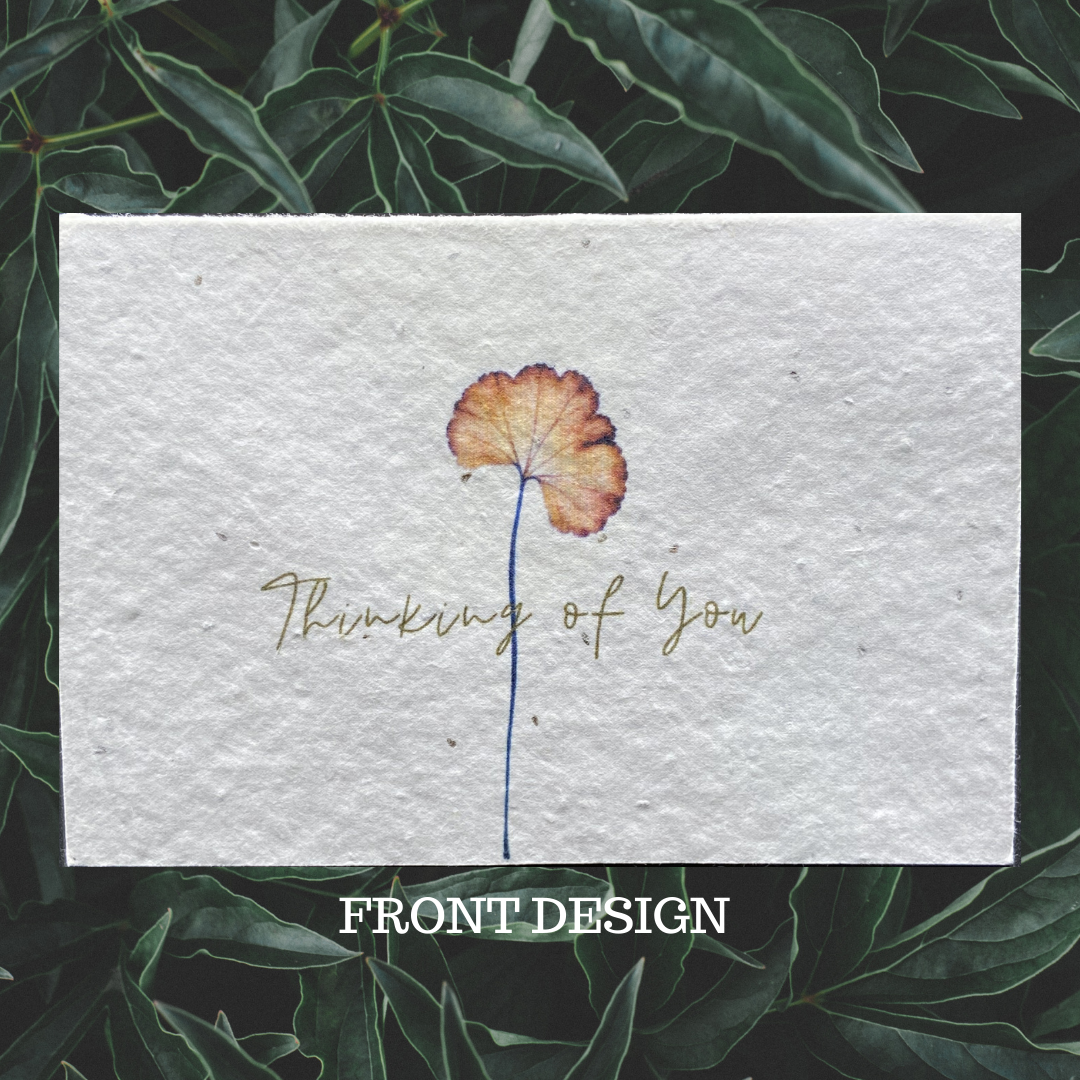 Plantable Thinking of You Card