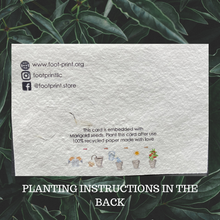 Load image into Gallery viewer, Plantable Thank You Card
