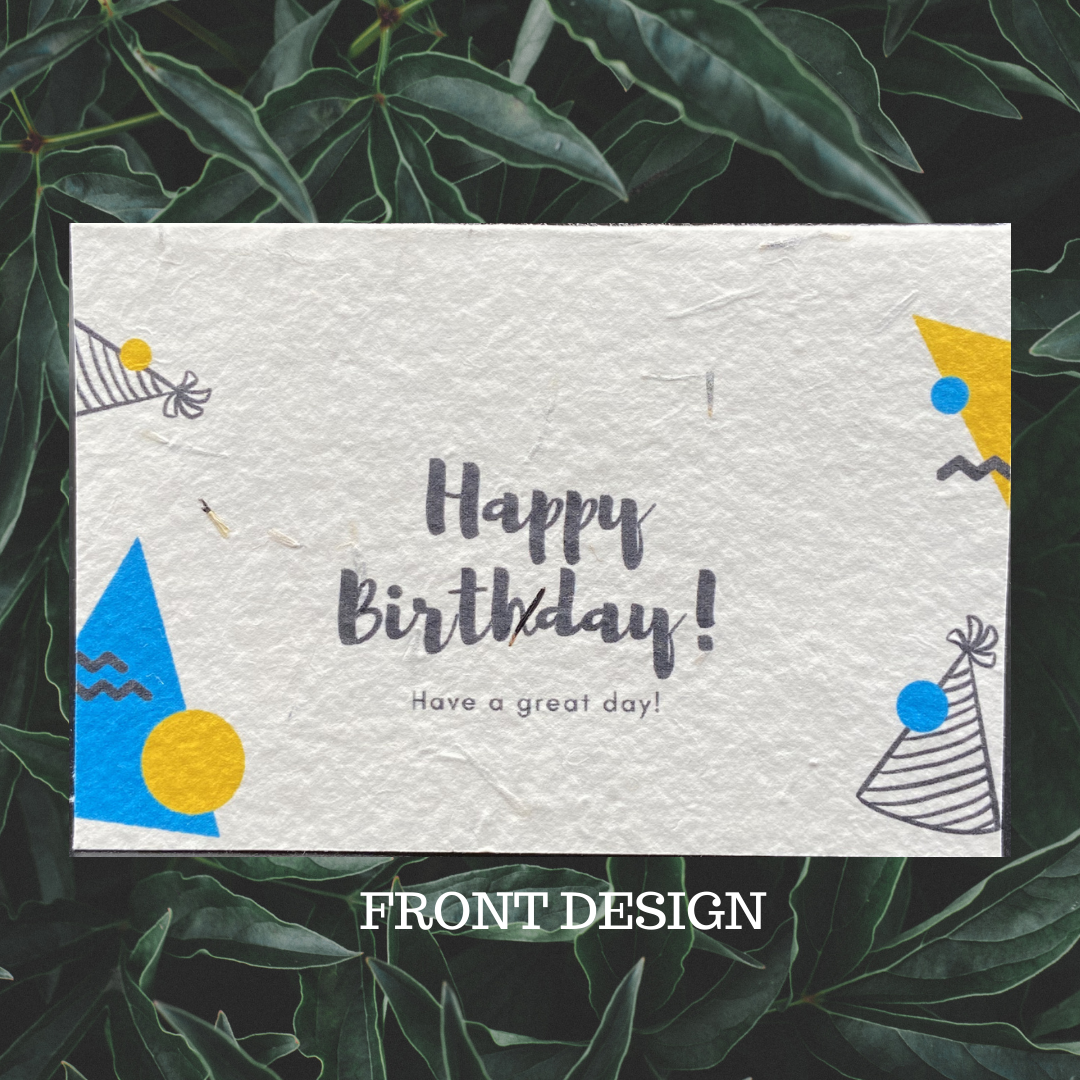 Plantable Birthday Card