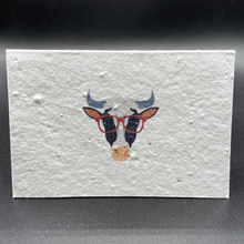 Load image into Gallery viewer, Plantable Blank Card - Cool Cow
