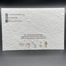Load image into Gallery viewer, Plantable Blank Card - Cool Cow
