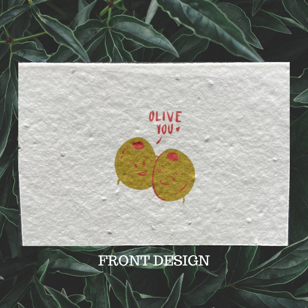 Plantable Love You Card