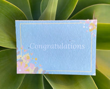 Load image into Gallery viewer, Plantable Congratulations Card
