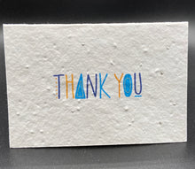 Load image into Gallery viewer, Plantable Thank You Card - Graphic design
